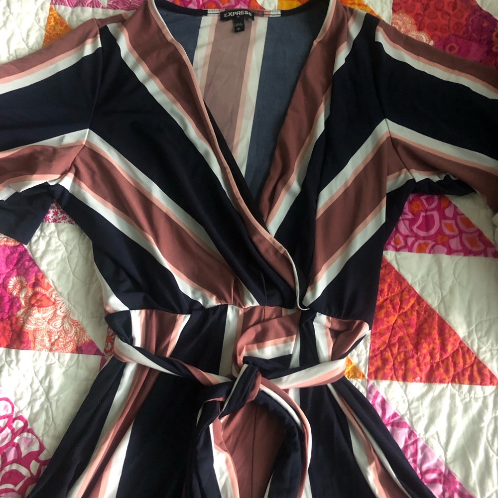 Express Striped Romper